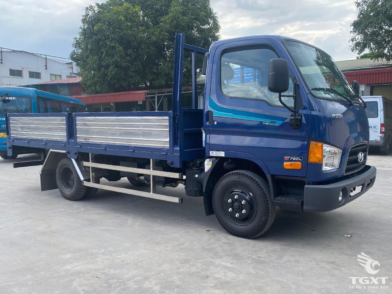 Xe Tải Hyundai Mighty W750L 3.5 Tấn Thùng Lửng Dài 5m