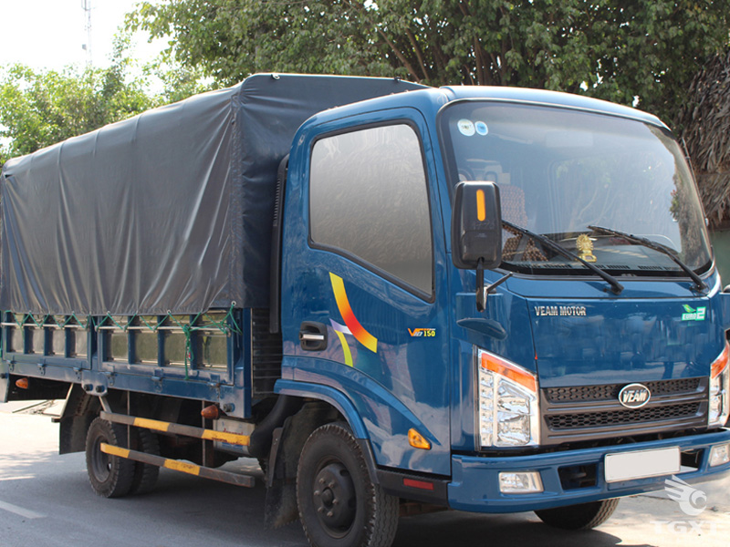 Xe Tải Veam VT150 1.5 Tấn Thùng Bạt