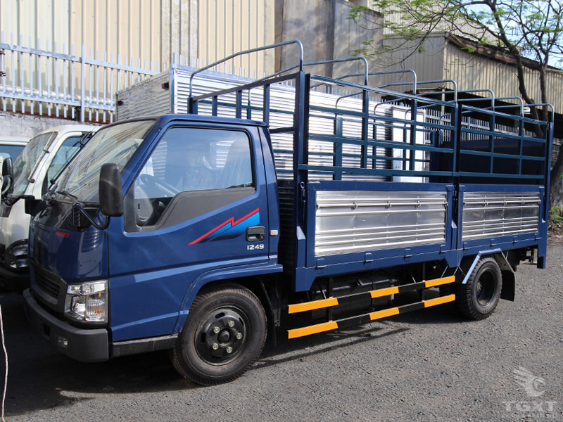Xe Tải Đô Thành IZ49 1T9 Thùng Bạt Bửng Nâng