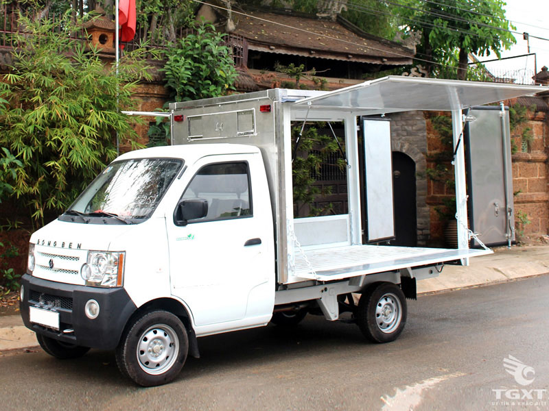 Xe Tải Dongben DB1021 800Kg Thùng Bạt Cánh Dơi