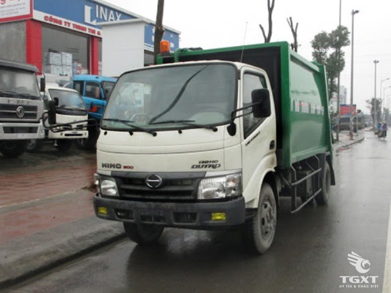 Xe Ép Rác Hino Dutro 300 3T5