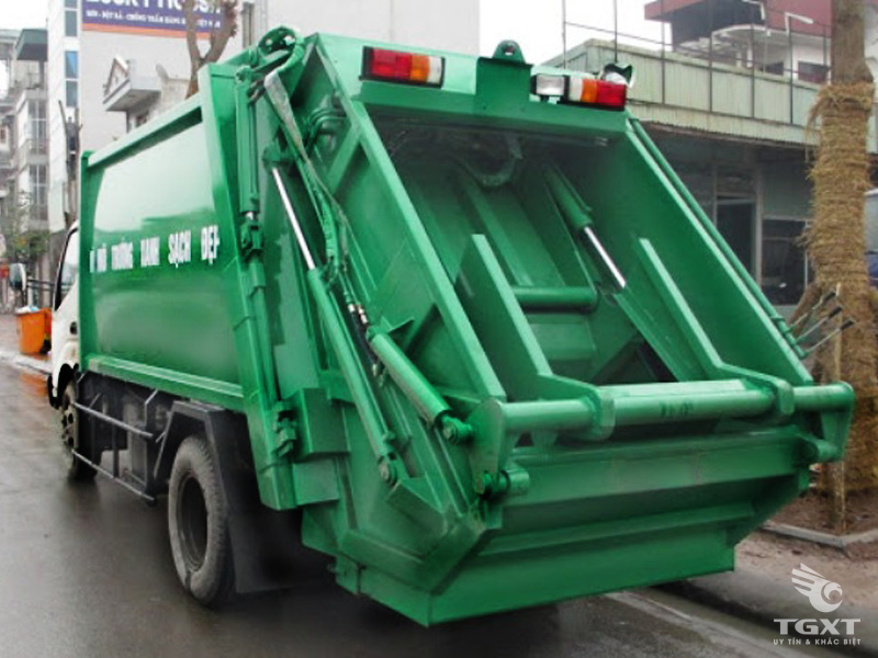 Xe Ép Rác Hino 6 Khối WU342L