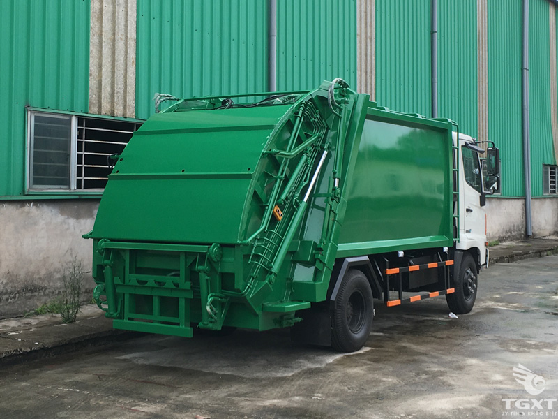 Xe Ép Rác Hino FC9JETC 4 Tấn 8 Khối