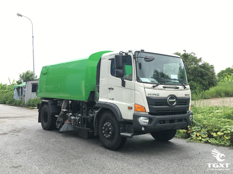Xe Quét Đường Hút Bụi Hino 6 Khối - FG8JJSB