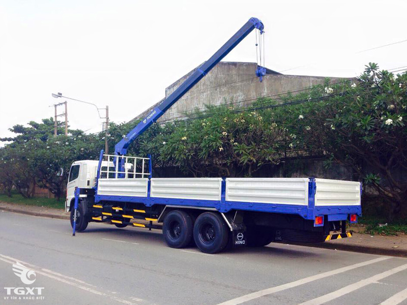 Xe Cẩu Hino FL8JW7A 12T8 Gắn Cẩu Tadano TM-ZE554MH