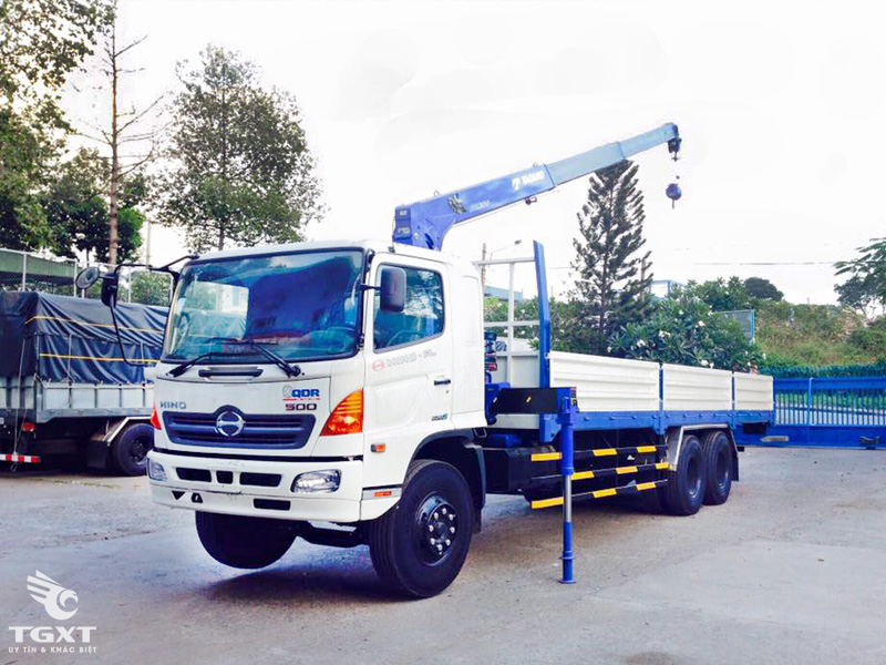 Xe Tải Hino FL8JW7A 14 Tấn Gắn Cẩu Tadano TM-ZE303MH