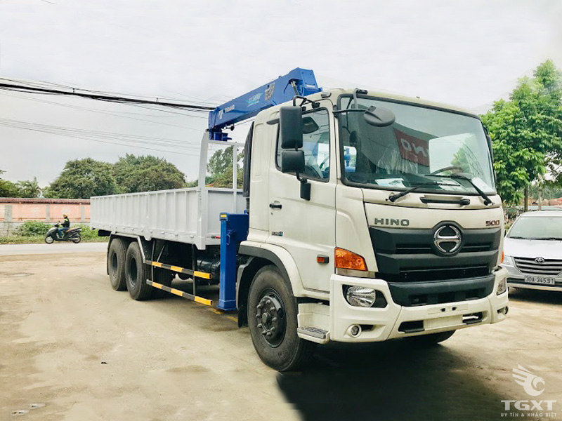 Xe Cẩu Hino FL8JT7A 11T7 Gắn Cẩu Tadano TM-ZR604GH
