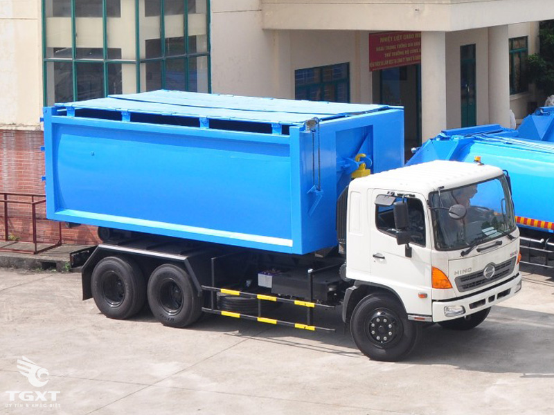 Xe Chở Rác Hino Thùng Rời 20 Khối FM8JNSA