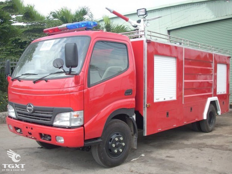Xe Chữa Cháy Hino 3 Khối - WU342L-NKMTJD3