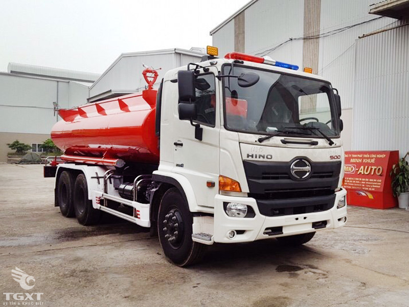Xe Bồn Chở Xăng Dầu Hino FM8JN7A 13T5 16 Khối