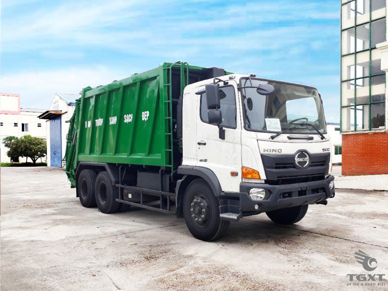 Xe Ép Rác Hino 20 Khối FM8JNSA