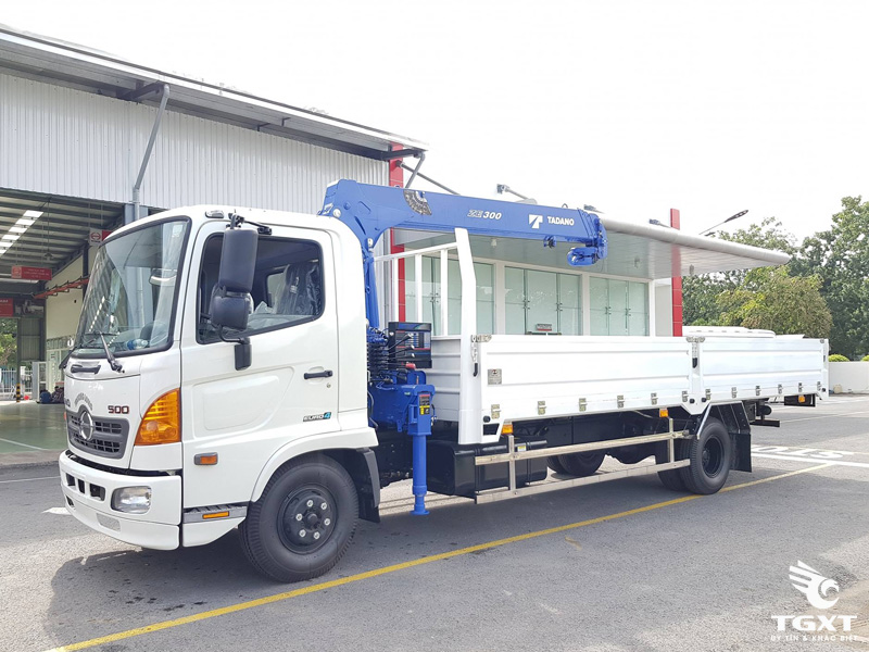 Xe Cẩu Hino FC9JLTC 5 Tấn Gắn Cẩu Tadano TM-ZE306MH