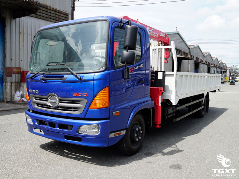 Xe Cẩu Hino FC9JLTA 4T1 Gắn Cẩu Unic URV345