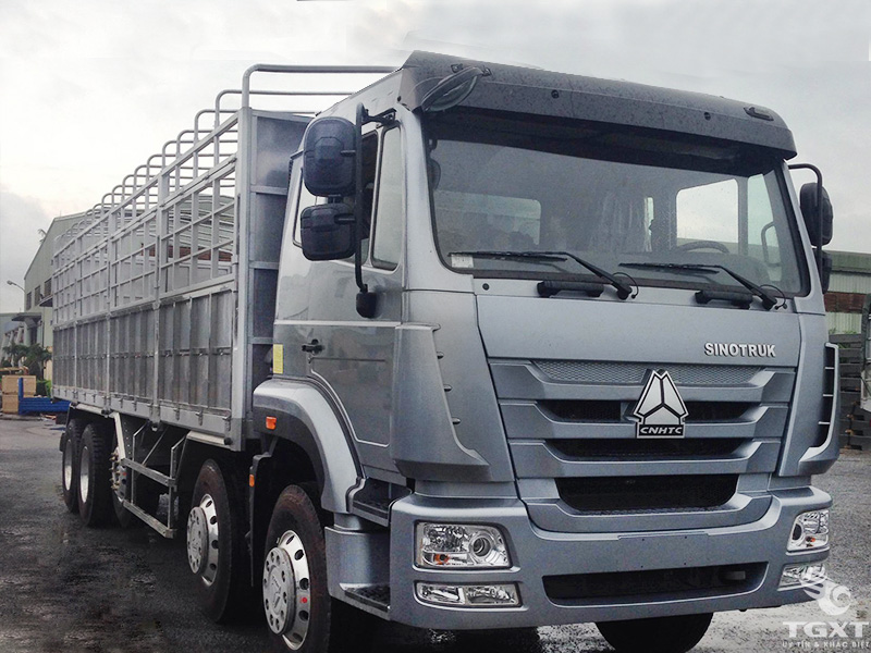 Xe Tải Howo 5 Chân Thùng Mui Bạt 22T3