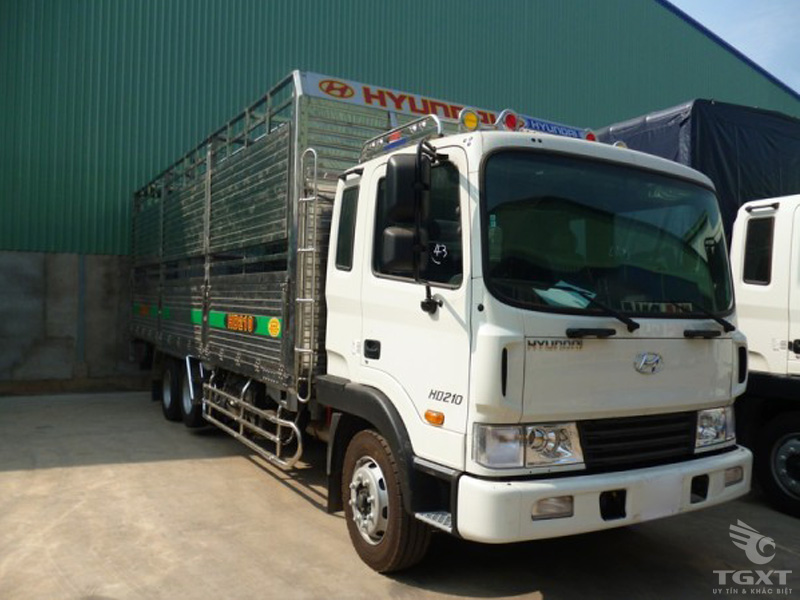 Xe Tải Hyundai HD210 Chở Gia Súc 12T5 3 Chân Rút
