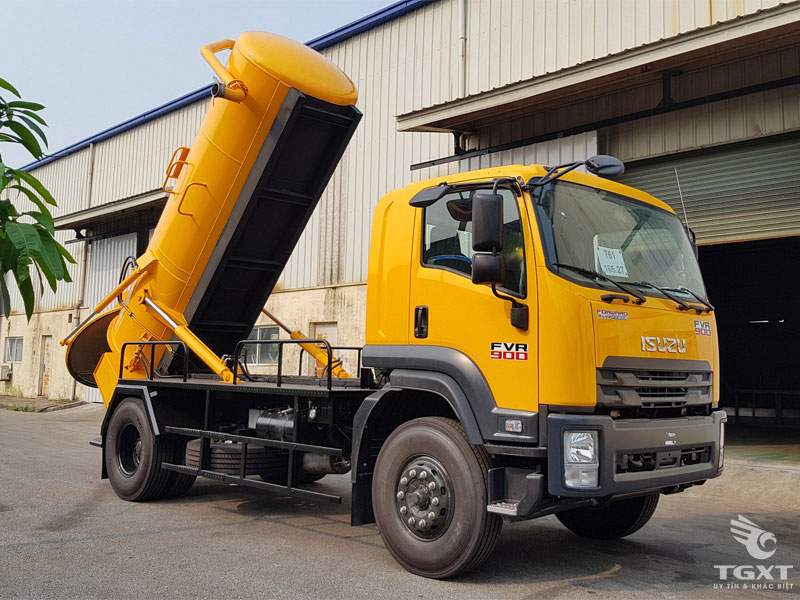 Xe Hút Chất Thải Isuzu FVR34LE4 6.5 Khối