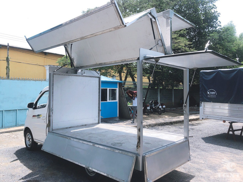 Xe Tải Teraco Tera 100 990Kg Thùng Cánh Dơi