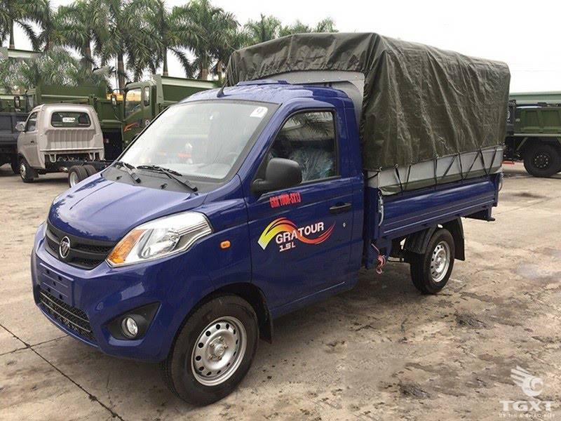 Xe Tải Foton Gratour 990Kg Thùng Bạt