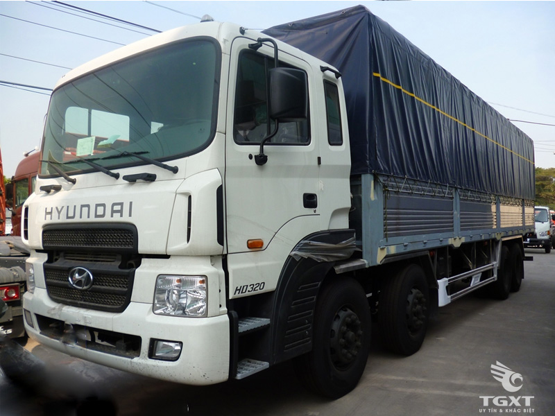 Xe Tải Hyundai HD320 17.5 Tấn Thùng Bạt Euro4