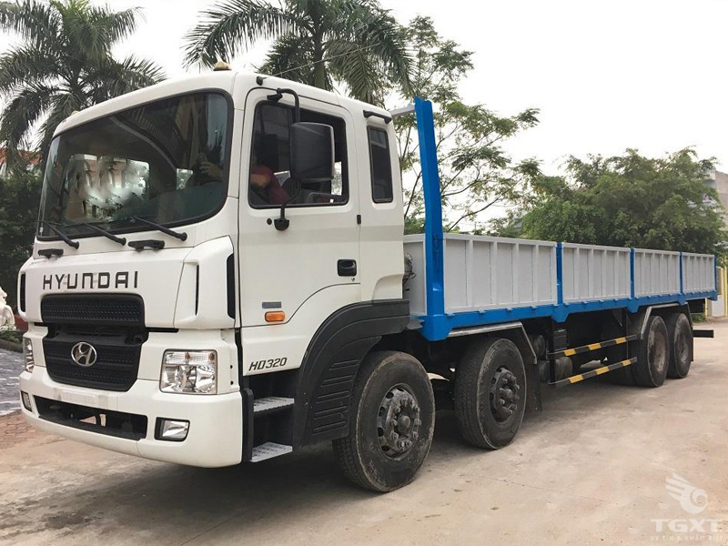 Xe Tải Hyundai HD320 17 Tấn Thùng Lửng