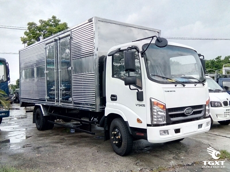 Xe Tải Veam VT340S 3T5 Thùng Kín Gắn Bửng Nâng