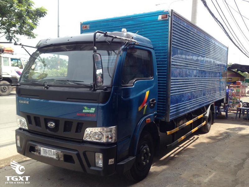 Xe Tải Veam VT490 5 Tấn Thùng Kín