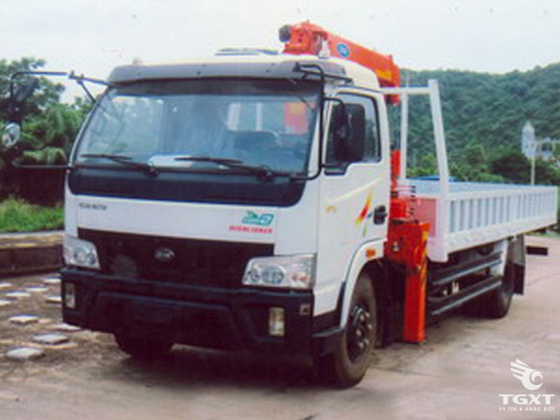 Xe Cẩu Veam VT750 6T5 Gắn Cẩu Kanglim KS633