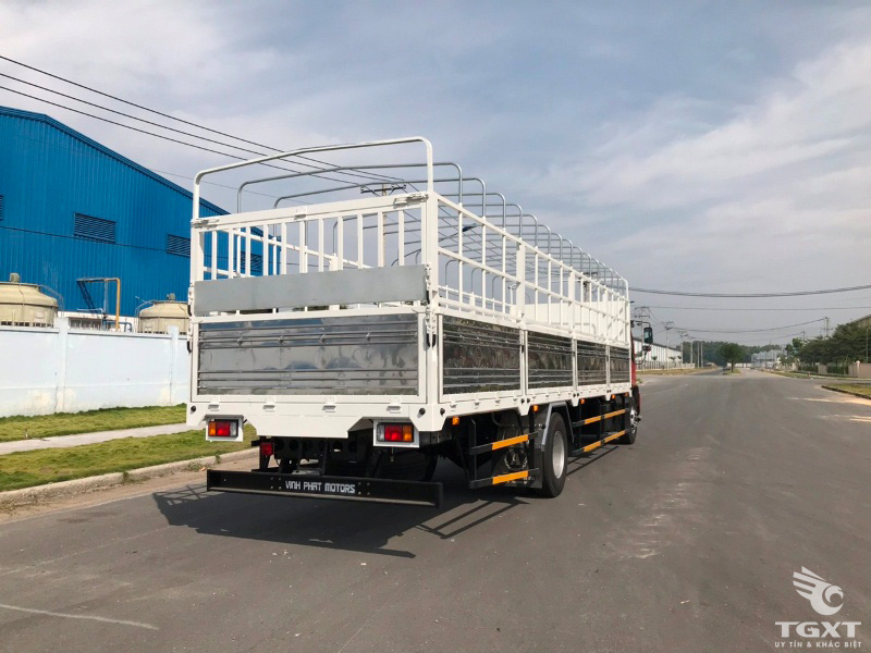 Xe Tải Isuzu Vĩnh Phát FTR160SL9 6.7 Tấn Thùng Bạt Dài 9M9