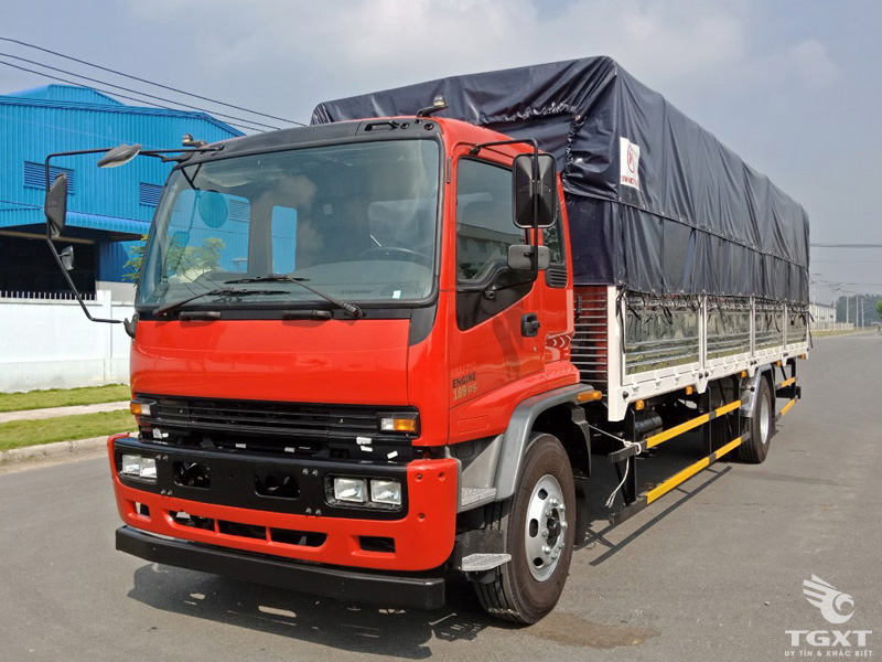 Xe Tải Isuzu Vĩnh Phát FTR160SL9 6.7 Tấn Thùng Bạt Dài 9M9