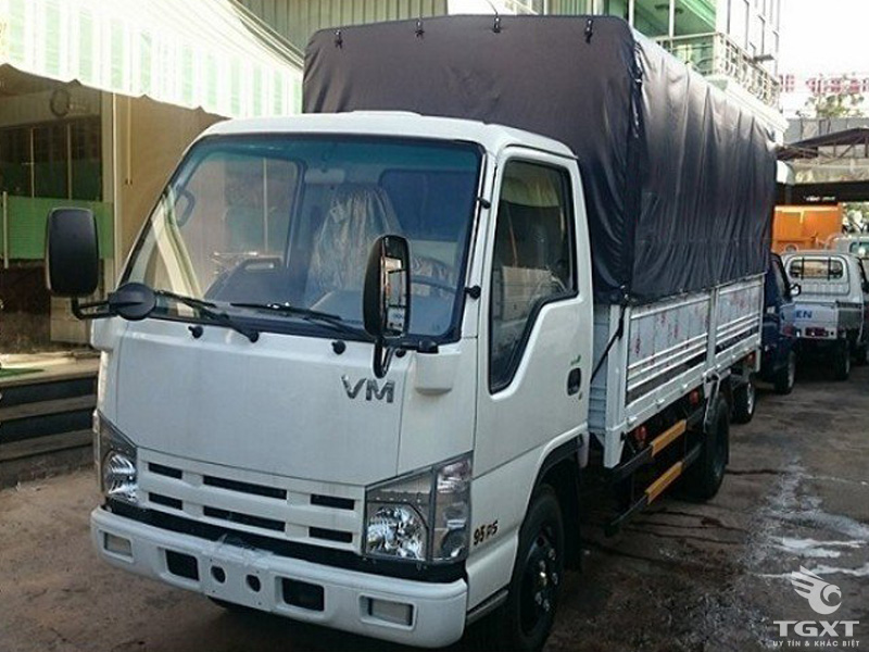 Xe Tải Isuzu Vĩnh Phát NK490 2.4 Tấn Thùng Bạt