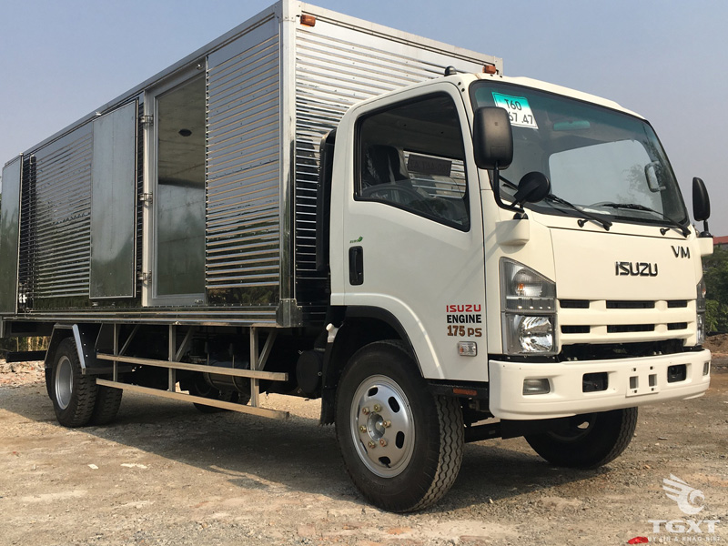 Xe Tải Vĩnh Phát FN129L4 6T5 Thùng Kín Bửng Nâng