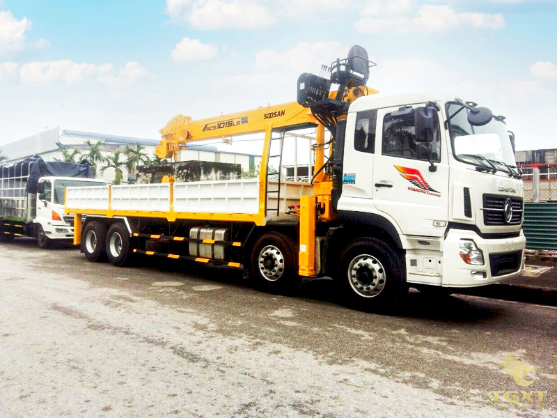 Xe Cẩu Dongfeng L310 11 Tấn Gắn Cẩu Sosan SCS-1015LS