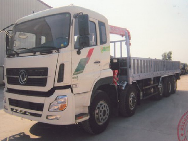 Xe Cẩu Dongfeng L340 5 Chân 20 Tấn Gắn Cẩu Unic V344 - Ảnh 2