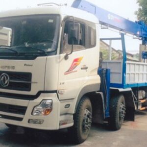 Alternative view of Xe Cẩu Dongfeng L315 4 Chân 12 Tấn Gắn Cẩu Dongyang 10 Tấn 5 Khúc