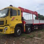 Xe Tải Dongfeng 4 Chân Gắn Cẩu ATOM 1405