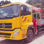 Xe Cẩu Dongfeng 3 Chân 9 Tấn Gắn Cẩu ATOM 736L