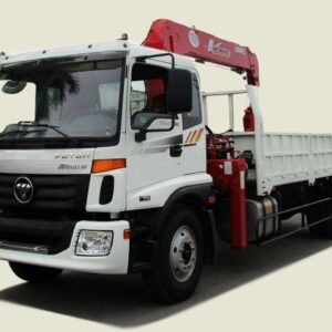 Alternative view of Xe Cẩu Thaco Auman C160 7T3 Gắn Cẩu Unic URV554 5 Tấn 4 Khúc