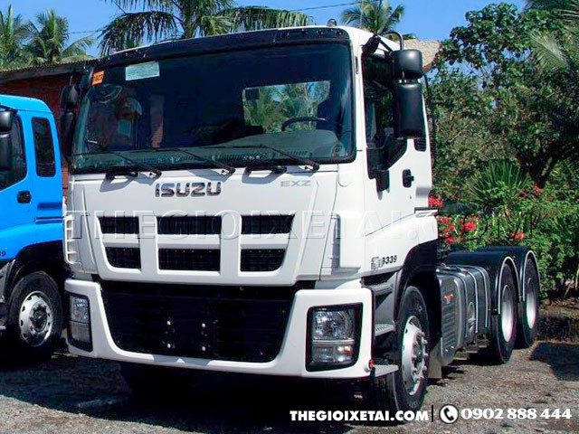 Xe Đầu Kéo Isuzu EXZ 2 Cầu 390Ps Sức Kéo 60 Tấn - Ảnh 3