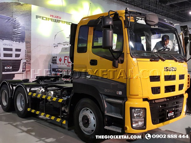 Xe Đầu Kéo Isuzu EXZ 2 Cầu 390Ps Sức Kéo 60 Tấn - Ảnh 4