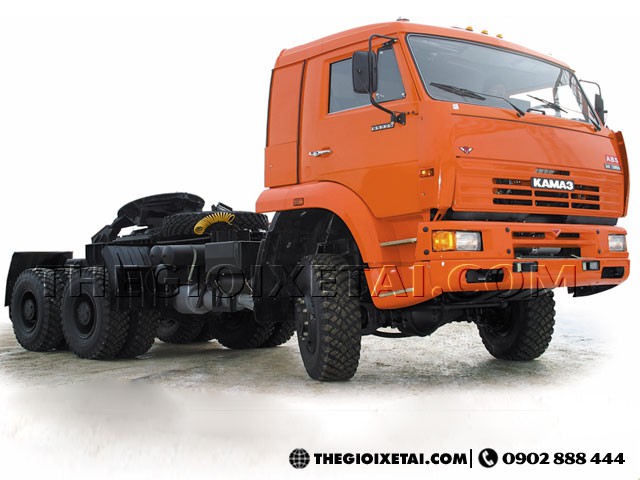 Xe Đầu Kéo Kamaz 360Hp 3 Cầu 6x6 - 65225 - Ảnh 3