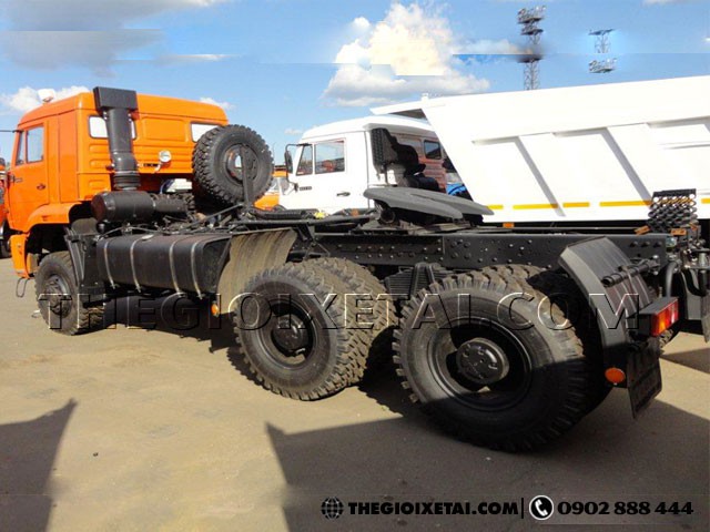 Xe Đầu Kéo Kamaz 360Hp 3 Cầu 6x6 - 65225 - Ảnh 4