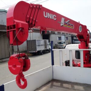 Alternative view of Xe Tải Daewoo 12 Tấn 3 Trục Rút Gắn Cẩu Unic 5 Tấn 4 Khúc