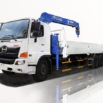 Xe Cẩu Hino FL8JW7A 3 Chân 14 Tấn Gắn Cẩu Tadano TM-ZT505H