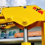 Xe Tải Hino FC 6 Tấn Gắn Cẩu Gấp 3 Tấn Hyva HB70E4