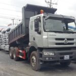 Xe Ben Chenglong 3 Chân Thùng Vuông Cầu Dầu