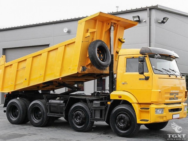 Xe Ben Kamaz 4 Chân 8x4 - 6540 - Ảnh 2