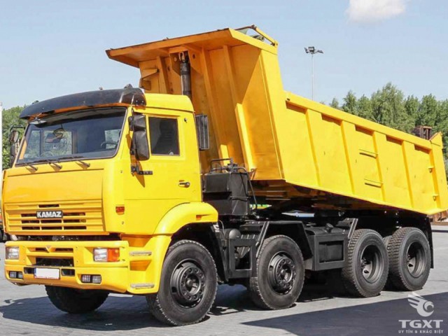 Xe Ben Kamaz 4 Chân 8x4 - 6540 - Ảnh 3