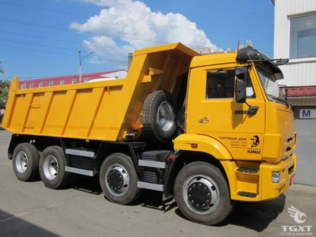 Xe Ben Kamaz 4 Chân 8x4 - 6540 - Ảnh 4