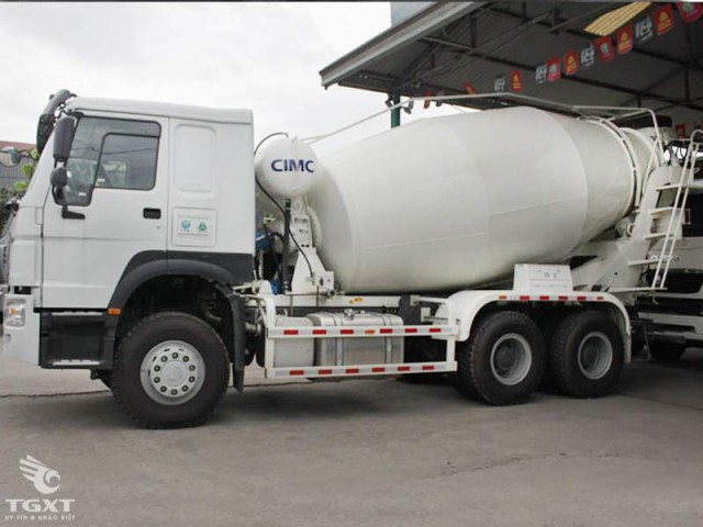 Xe Bồn Trộn Bê Tông Howo 10 Khối - Ảnh 3
