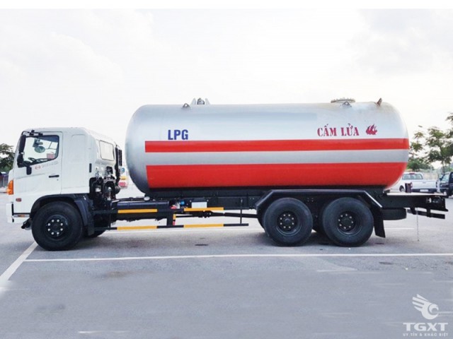 Xe Bồn Chở Hóa Chất Hino FL8JT7A 10 Khối - Ảnh 2
